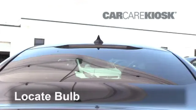 2017 Chevrolet Malibu Premier 2.0L 4 Cyl. Turbo Éclairage Feu de freinage central (remplacer l'ampoule)